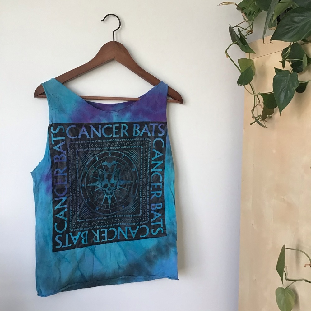 DIY Modified, Signed Cancerbats Band Tee